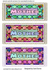 Stained Glass Mother