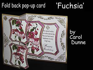 Fold Back Pop-up - Fuchsia