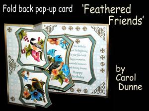 Fold Back Pop-up - Feathered Friends