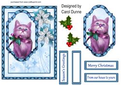 Christmas Kitten