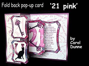 Fold Back Pop-up - 21 Pink