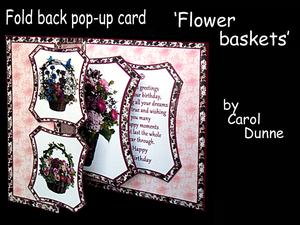 Fold Back Pop-up Flower Baskets