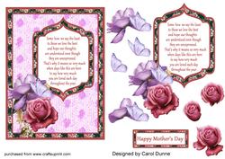 Mother's Day Belle Epoque Roses Decoupage