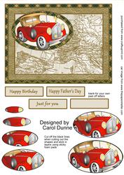 Friendly Red Car