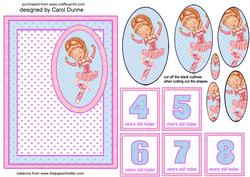 Little Dancer Ages Card
