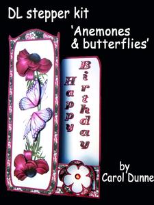 Dl Stepper Kit - Anemones & Butterflies
