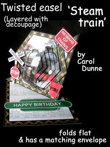 Twisted Easel Kit - Steam Train