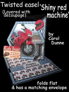 Twisted Easel Kit - Shiny Red Machine