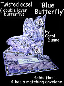 Twisted Easel Kit - Blue Butterfly