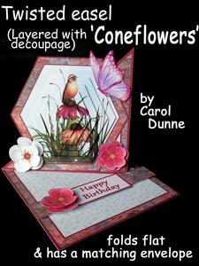 Twisted Easel Kit - Coneflowers