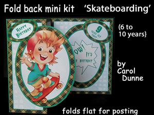 Fold Back - Skateboarding (6 to 10 Years)