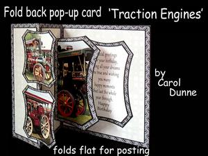 Fold Back Pop-up- Traction Engines