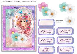Rose Teenager 9-13 Years