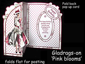 Fbp - Gladrags-on Pink Blooms