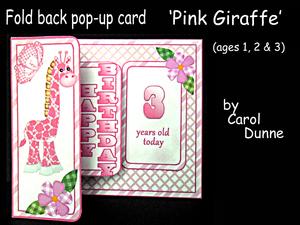 Fbp Pink Giraffe Ages 1, 2,& 3