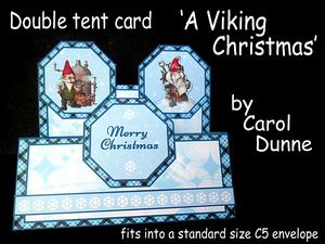 Double Tent Fold- a Viking Christmas