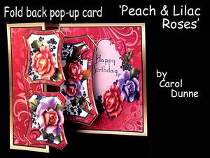 Fbp Peach & Lilac Roses.