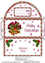 Money Wallet Christmas Bells
