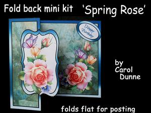Fold Back - Spring Rose