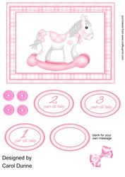 Rocking Horse Pink 1-3 Years