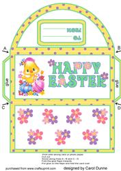 Easter Chick Money Wallet