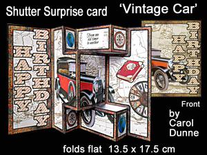 Shutter Surprise Card - Vintage Car