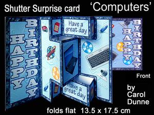 Shutter Surprise Card - Computers