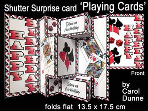 Shutter Surprise Card - Playing Cards