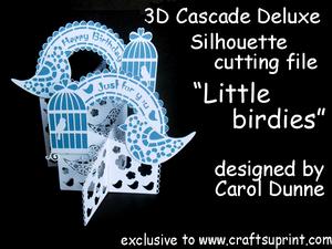 3D Cascade Little Birdies