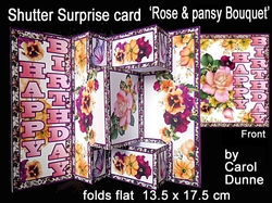 Shutter Surprise kit- Rose & pansy bouquet