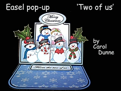 Easel pop-up The two of us