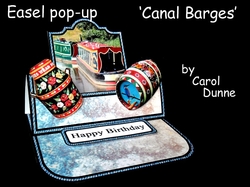 Easel pop-up Canal Barges