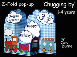 Z-Fold pop-up Chugging by 1-4 years