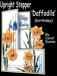 Upright stepper kit Daffodils (birthday)
