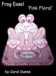 Frog easel Pink Floral