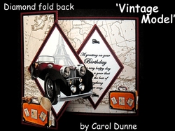 Diamond fold back - Vintage Model