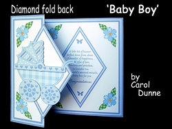 Diamond Fold Back Baby Boy