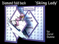 Diamond fold back Skiing (female)