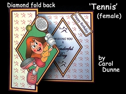Diamond fold back Tennis (female)