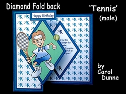 Diamond fold back Tennis (male)