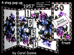 4 step pop-out card 1957