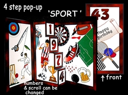 4 Step pop-up Sport