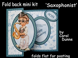 Fold back Saxophonist