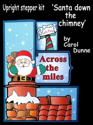 USK Santa down the chimney
