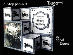 3 step pop out Bugatti