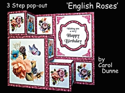 3 Steps pop-out English Roses