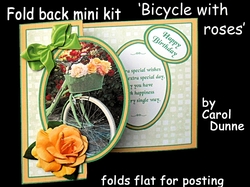 FB Bicycle with roses