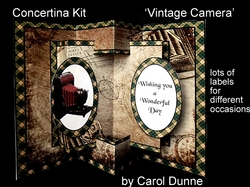 Concertina Vintage camera