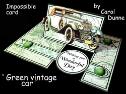 IMP Green vintage car