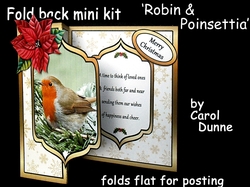 FB Robin & poinsettia